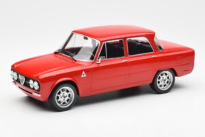 Alfa Romeo Giulia Nuova Super Rot Custom Wheels MCG 1:18 MCG18333