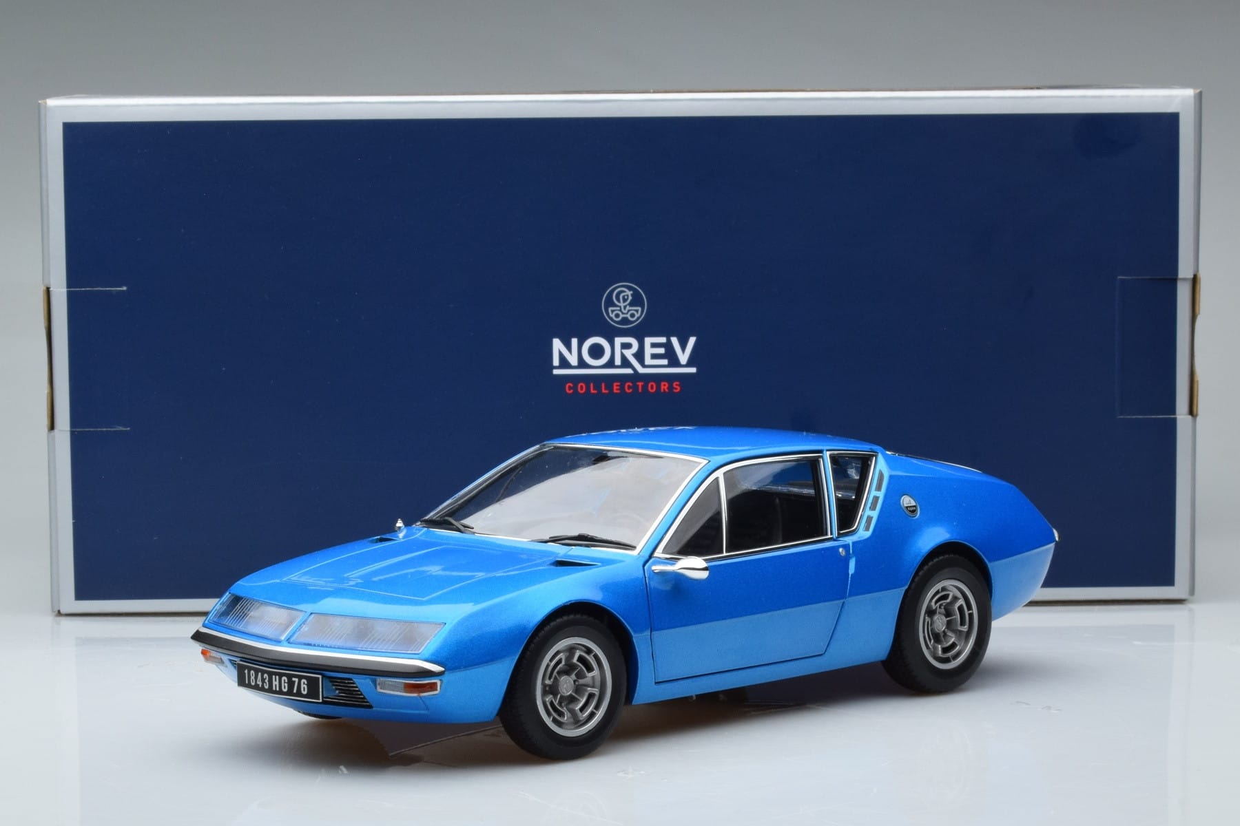 Alpine A310 1600 VE Alpine Blau Norev 1:18 185400 Druckguss — Bild 7 von 7