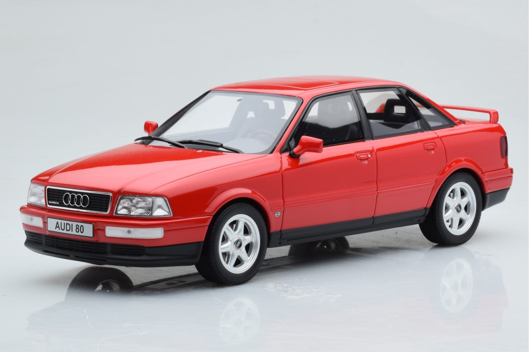 Audi 80 B4 Quattro Competition Laser Rot Otto 1:18 OT355 Resin