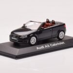 Audi A3 8P Cabriolet Schwarz Minichamps 1:43 - image 2 of 4