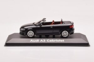 Audi A3 8P Cabriolet Schwarz Minichamps 1:43 5010803333