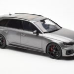 Audi RS4 B9 Avant Competition Daytona Grau GT Spirit 1:18 GT456 - image 4 of 6