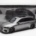 Audi RS4 B9 Avant Competition Daytona Grau GT Spirit 1:18 GT456 - image 6 of 6