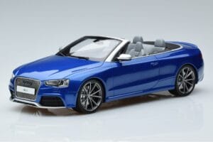 Audi RS5 B8 Cabriolet Blau GT Spirit 1:18 ZM053 Resin