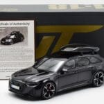 Audi RS6 C8 Avant Mythos Schwarz Mit Carbon-Dach Asia Edition GT Spirit 1:18 CLDC007 Resin - image 6 of 6