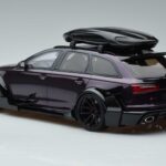 Audi RS6 C7 Avant Mit Body Kit Lila GT Spirit 1:18 GT864 Resin - image 5 of 6