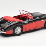 Austin-Healey 3000 Mk I Spider Schwarz Rot Kyosho 1:18 08141KR - image 3 of 8