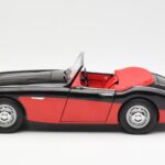 Austin-Healey 3000 Mk I Spider Schwarz Rot Kyosho 1:18 08141KR - image 4 of 8