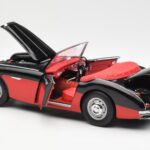 Austin-Healey 3000 Mk I Spider Schwarz Rot Kyosho 1:18 08141KR - image 5 of 8