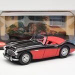 Austin-Healey 3000 Mk I Spider Schwarz Rot Kyosho 1:18 08141KR - image 8 of 8