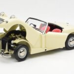 Austin-Healey Sprite Mk I Open Old English Weiß Kyosho 1:18 08953EW - image 2 of 8