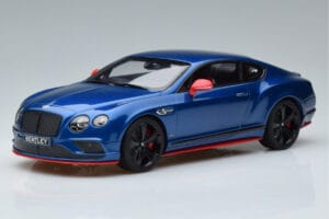 Bentley Continental GT Speed Black Edition Blau GT Spirit 1:18 KJ006 Resin