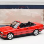 BMW 318i E30 Cabriolet Rot Norev 1:18 183210 - image 6 of 6