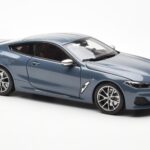 BMW 850i G15 Barcelona Blue Metallic Norev 1:18 - image 6 of 8