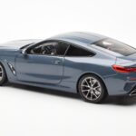 BMW 850i G15 Barcelona Blue Metallic Norev 1:18 - image 7 of 8