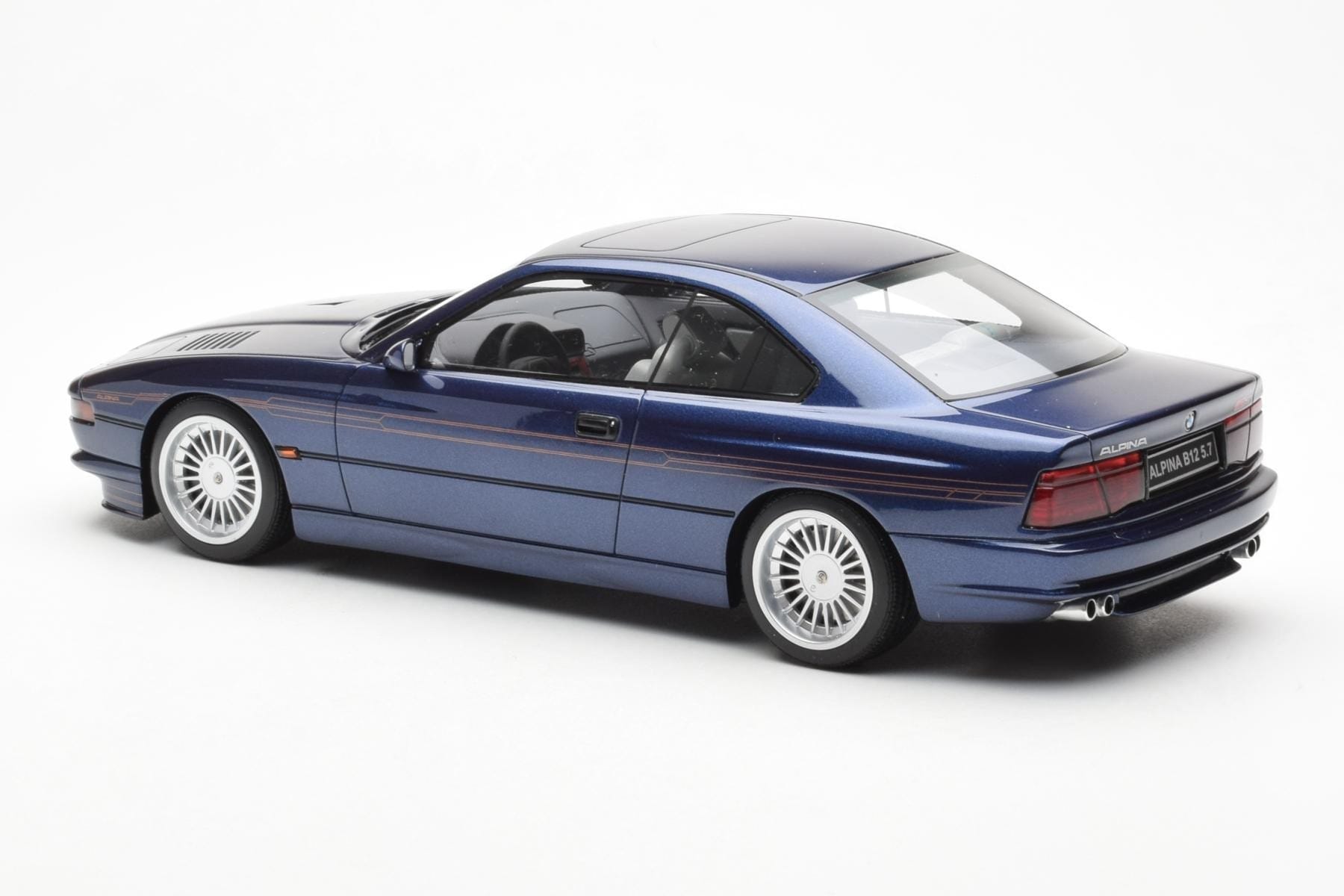 BMW Alpina B12 E38 5.7 Blau Otto 1:18 OT636 Resin — Bild 5 von 6