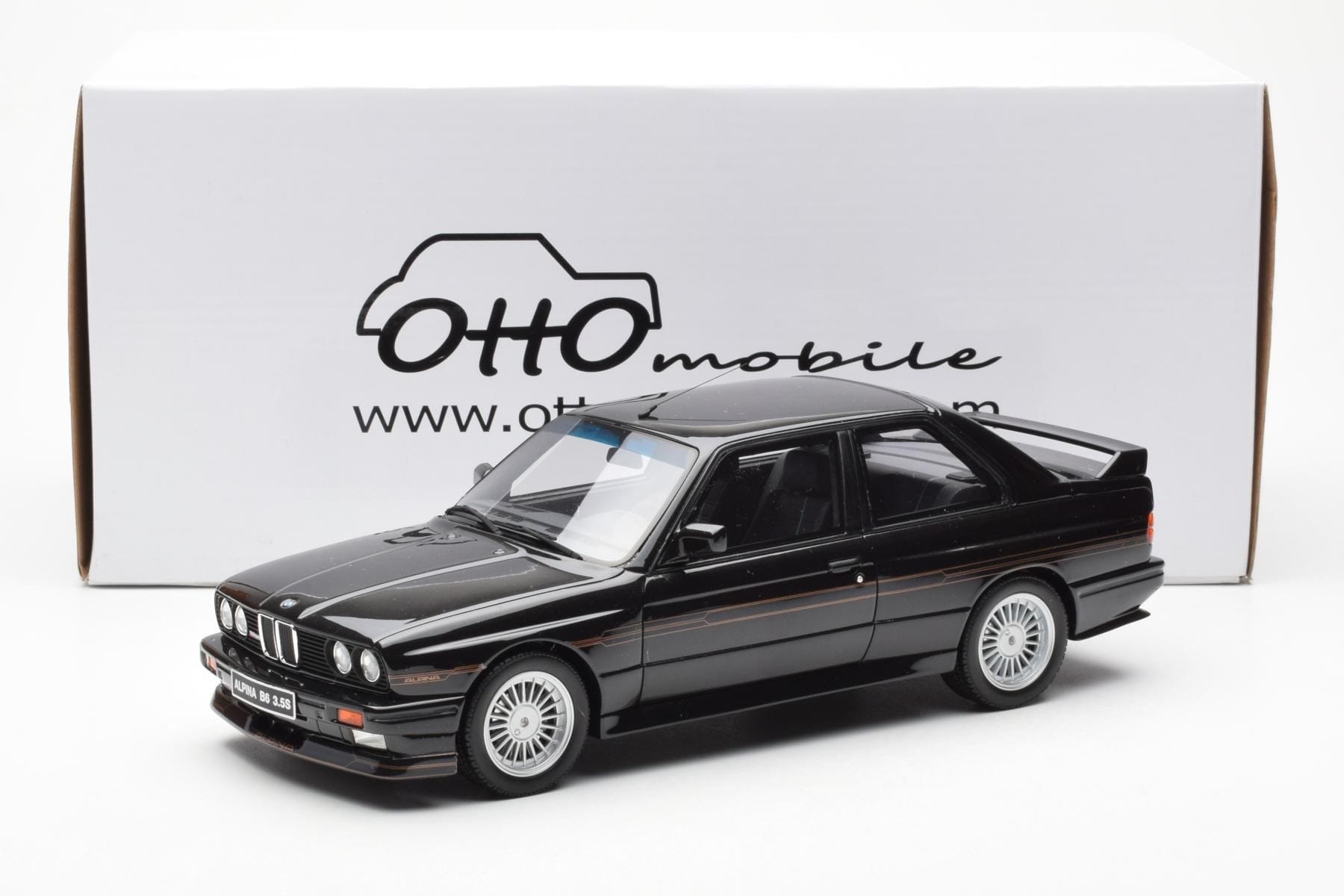 BMW Alpina B6 3.5S M3 E30 Anthrazit Grau Otto 1:18 OT632 Resin — Bild 6 von 6