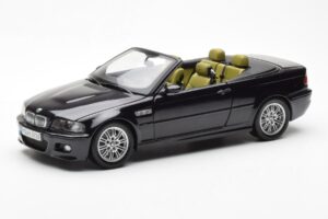 BMW M3 E46 Cabriolet Schwarz Kyosho 1:18 80430024431