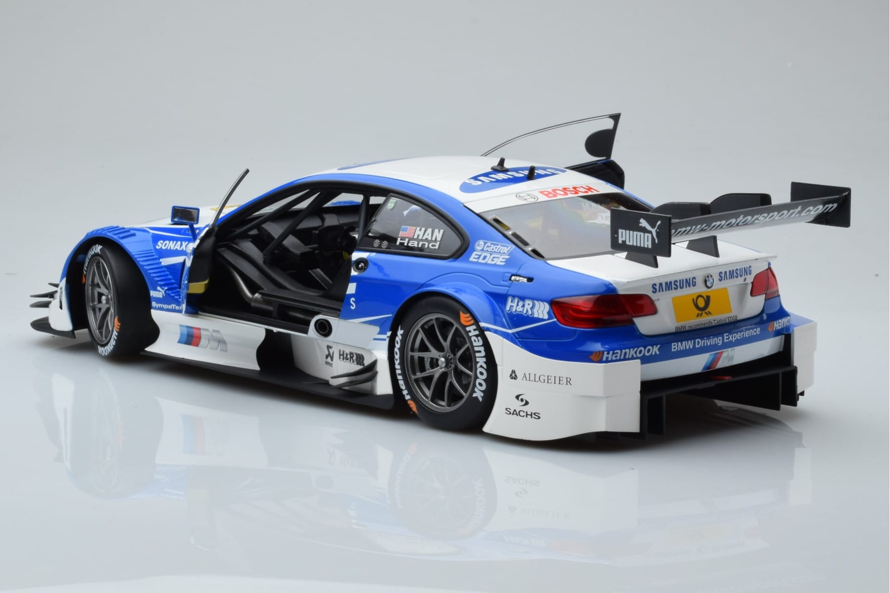 BMW M3 #2 BMW Team RMG A.J. Hand DTM 2012 Minichamps 1:18 100122202 Druckguss — Bild 7 von 8