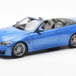 BMW M4 F83 Cabriolet Yas Marina Blau Paragon 1:18