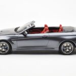 BMW M4 F83 Cabriolet Grau GT Spirit 1:18 - image 3 of 6
