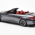 BMW M4 F83 Cabriolet Grau GT Spirit 1:18 - image 5 of 6