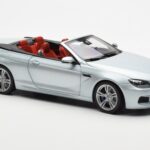 BMW M6 F12 Cabriolet Silverstone Silber II Paragon 1:18 - image 6 of 8