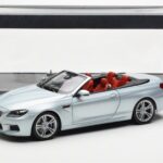 BMW M6 F12 Cabriolet Silverstone Silber II Paragon 1:18 - image 8 of 8