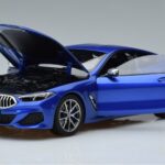 BMW M850i G15 Blau Metallic Norev 1:18 183286 Druckguss - image 2 of 7