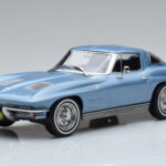 Chevrolet Corvette C2 Sting Ray Blau Norev 1:18