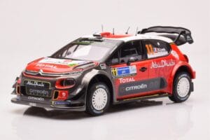 Citroen C3 WRC #11 S. Loeb / D. Elena Rally Mexico 2018 Norev 1:18 181638 Druckguss