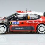 Citroen C3 WRC #9 S. Lefebvre / G. Moreau Tour de Corse 2017 Norev 1:18 181633 Druckguss - image 3 of 6