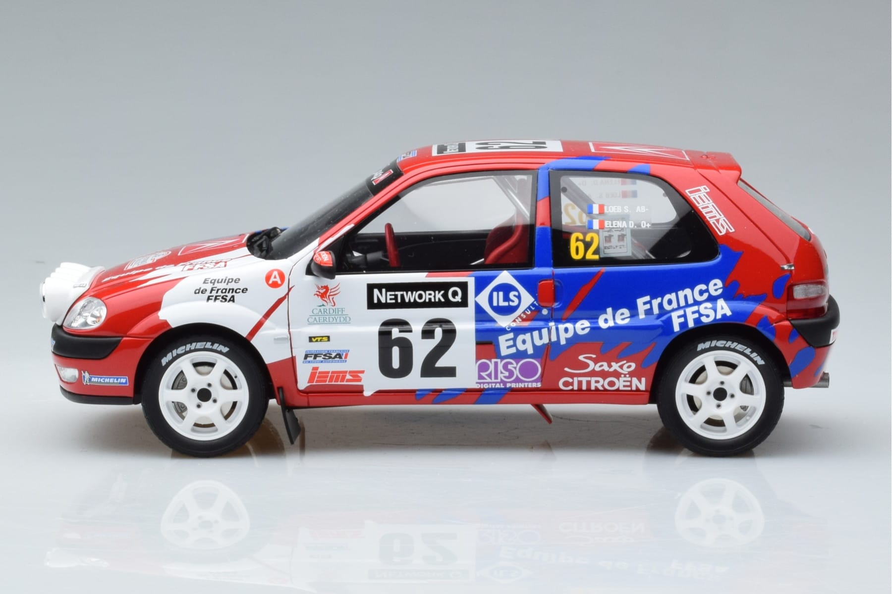 Citroen Saxo VTS Rally RAC 2000 Otto 1:18 OT978 Resin — Bild 3 von 6