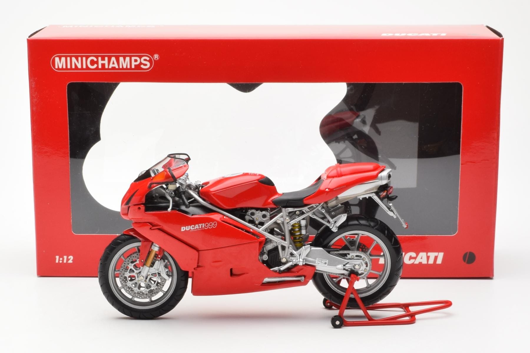 Ducati 999 Rot Minichamps 1:12 122120200 Druckguss — Bild 4 von 4