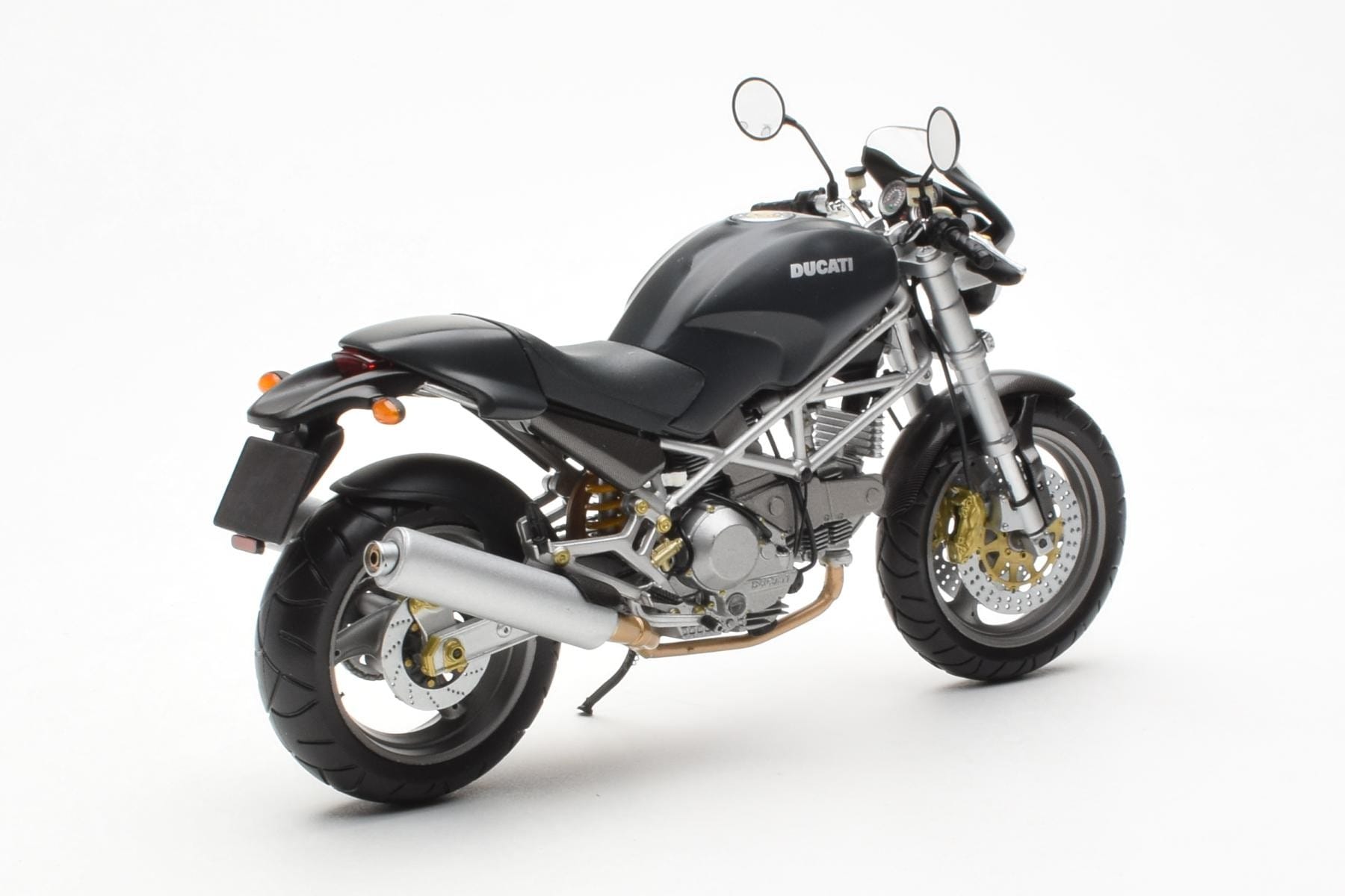 Ducati Monster M900 Schwarz Minichamps 1:12 122120101 Druckguss — Bild 3 von 4