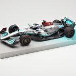 Mercedes AMG Petronas W13 E Performance #63 G. Russell Brazilian GP 1st Win 2022 Minichamps 1:18 - image 2 of 4