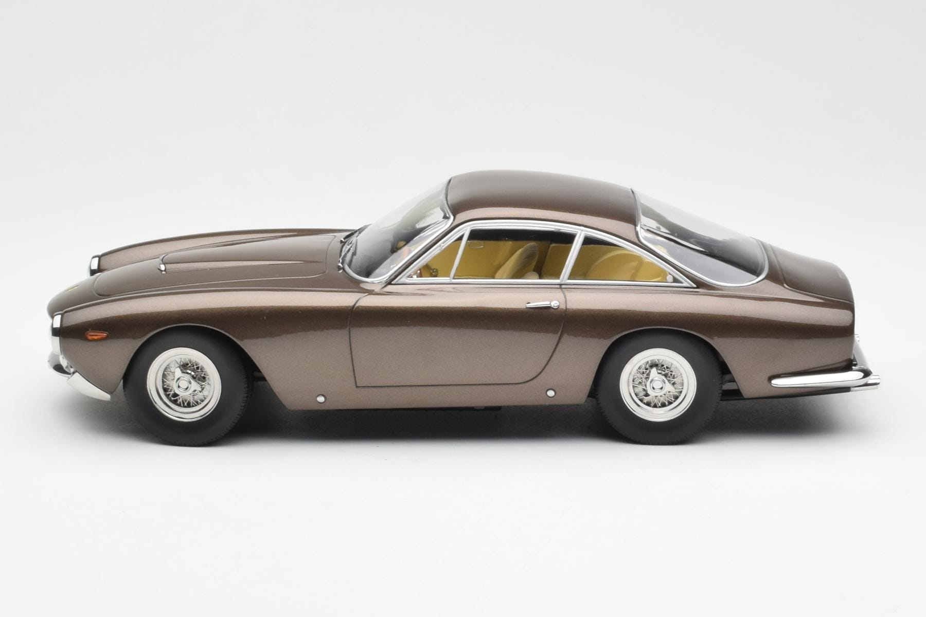 Ferrari 250 GT Lusso Braun Metallic KK-Scale 1:18 181023 Druckguss — Bild 3 von 6