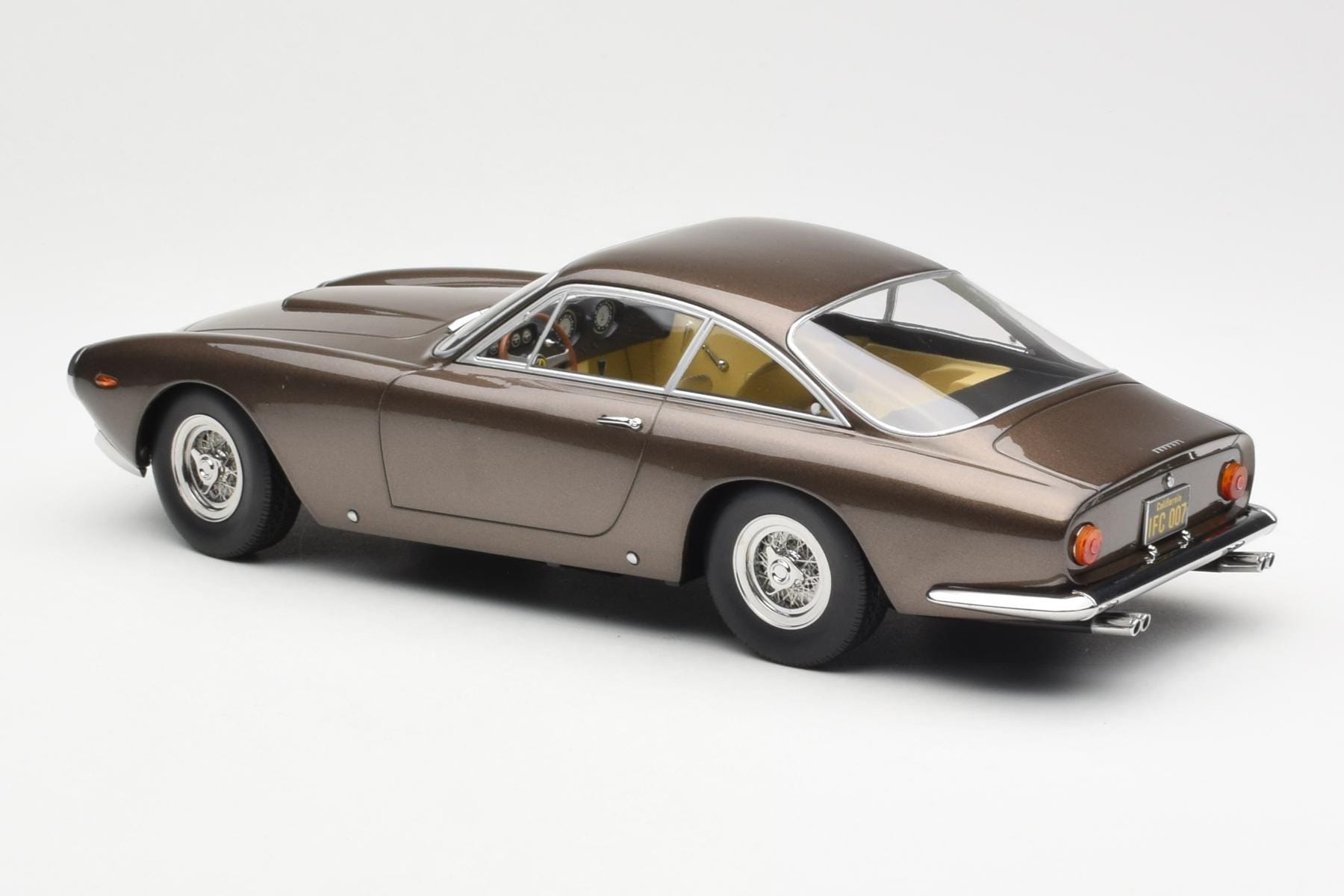 Ferrari 250 GT Lusso Braun Metallic KK-Scale 1:18 181023 Druckguss — Bild 5 von 6