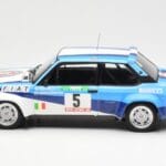 Fiat 131 Abarth #5 Team Fiat Works Rally Portugal 1980 Kyosho 1:18 08376A Druckguss - image 4 of 8