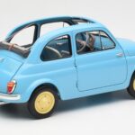 Fiat Nuova 500 Celeste Blau Kyosho 1:18 08966LB - image 3 of 8