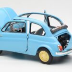 Fiat Nuova 500 Celeste Blau Kyosho 1:18 08966LB - image 5 of 8