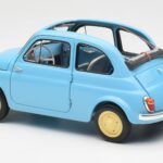 Fiat Nuova 500 Celeste Blau Kyosho 1:18 08966LB - image 7 of 8