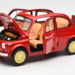 Fiat Nuova 500 Coral Rot Kyosho 1:18 08966R - image 2 of 8