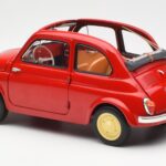 Fiat Nuova 500 Coral Rot Kyosho 1:18 08966R - image 7 of 8