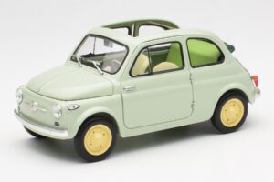 Fiat Nuova 500 Clear Grün Kyosho 1:18 08966LG