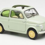Fiat Nuova 500 Clear Grün Kyosho 1:18 08966LG - image 6 of 8