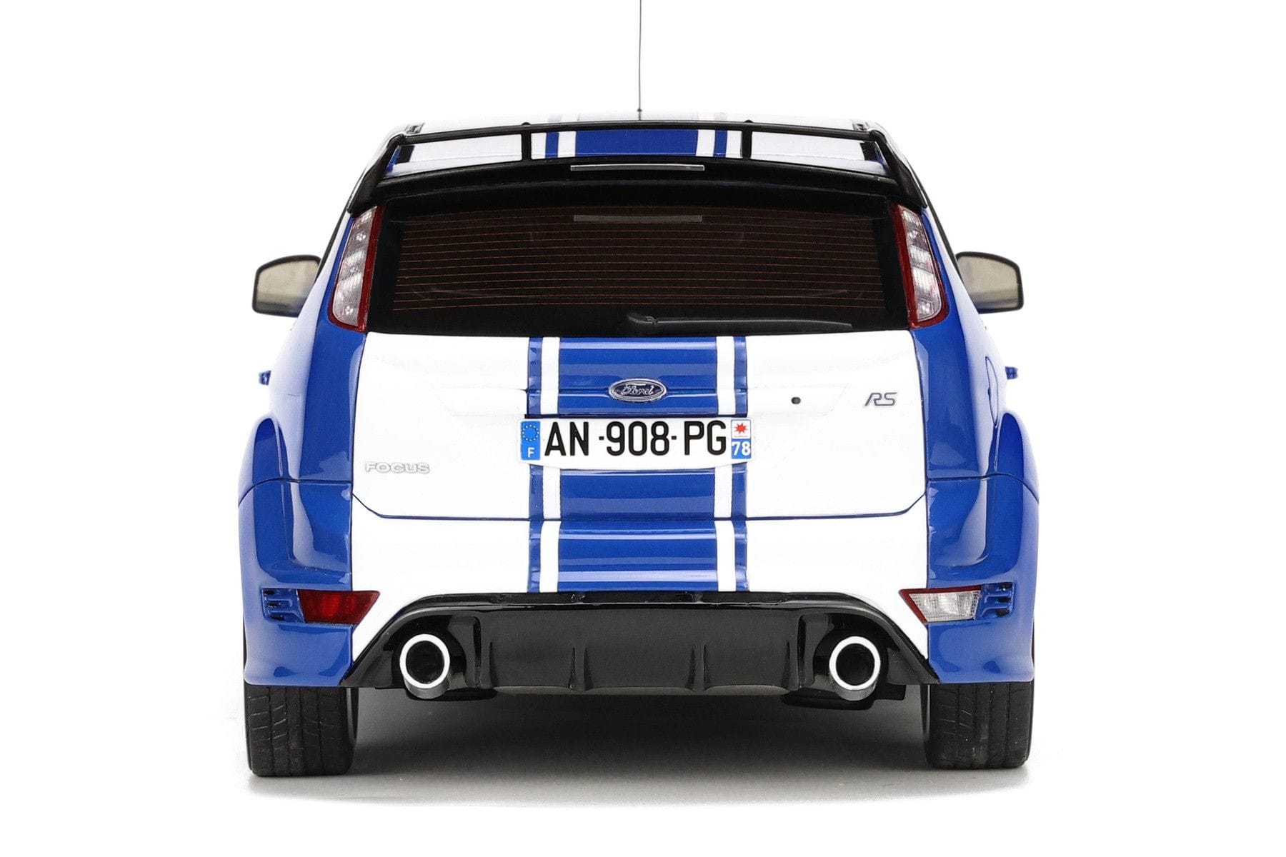 Ford Focus RS Mk2 Le Mans Blau Otto 1:18 OT1010 Resin — Bild 5 von 5