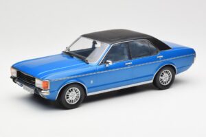 Ford Granada Mk1 Metallic Blau Matt Schwarz MCG 1:18 MCG18394