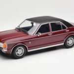 Ford Granada Mk1 Metallic Dunkelrot Matt Schwarz MCG 1:18 MCG18393