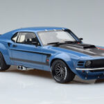 Ford Mustang Boss Cobra Ruffian Cars Blau GT Spirit 1:18 - image 4 of 6